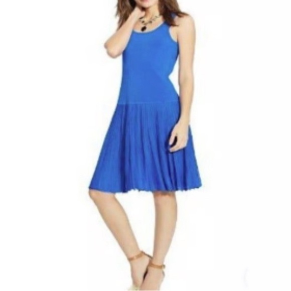 NWT Lauren Ralph Lauren Blue Knit dress - Picture 1 of 5